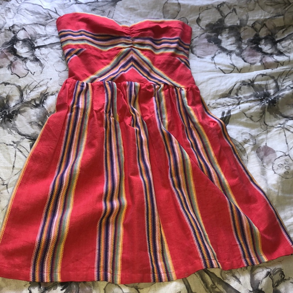 Roxy strapless dress